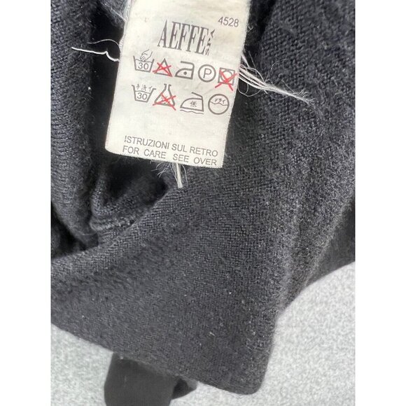 Narciso Rodriguez Cashmere Silk Dress Women's Black Sleeveless Sheath Italy - Picture 7 of 9